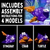 Creatto Flashy Fish & Silly Swimmers Light-Up 3D Puzzle Kit