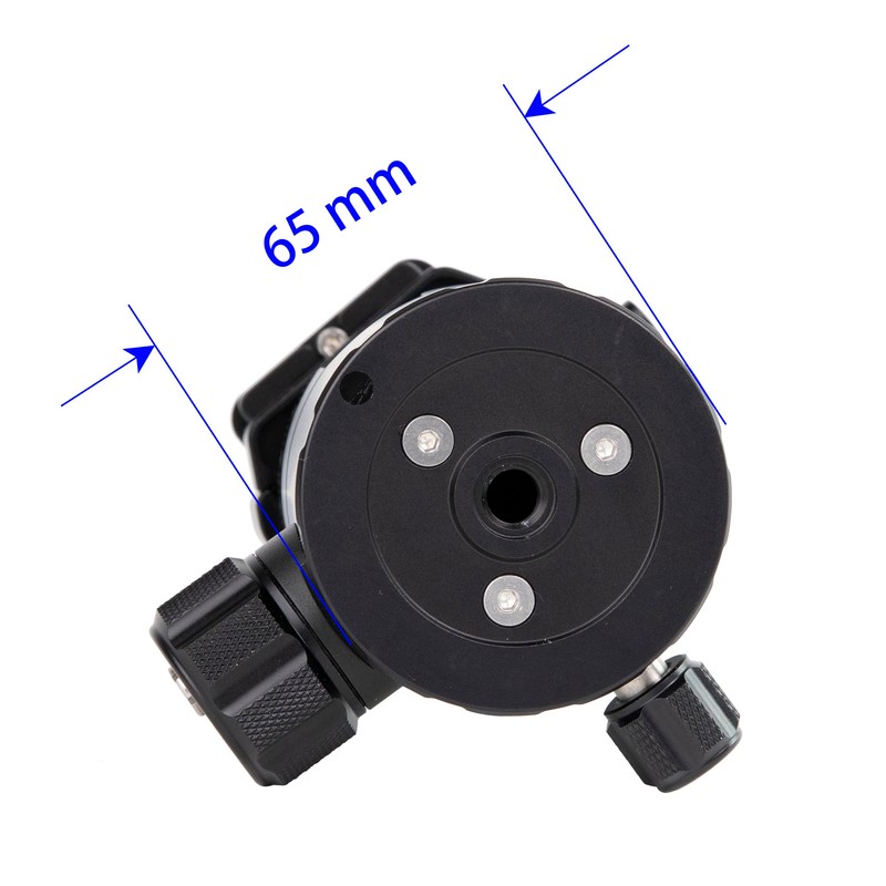 TINKTEEK Jumbo Panorama Ball Head Tripod Head 560 g 10