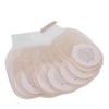 10pcs OnePiece Silicone Colostomy Bag SkinFriendly Ostomy Bag Pouch for