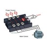 Electrodepot Silent Lighting Contactor 3 Pole, 40Amp, Motor 30A, 30Amp,