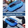 Car Duster Exterior Scratch Free Microfiber Car Cleaning Brush, Extendable