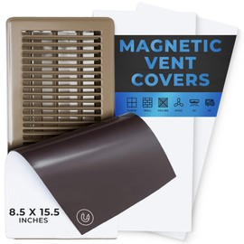 Eureka Air High Strength Magnetic Vent Cover 3 Pack (8" X 15.5") for Floor, Wall and Ceiling Steel Registers, Home and RV, HVAC and AC