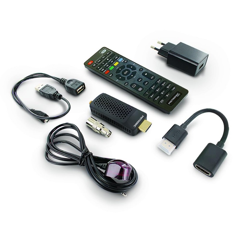 Metronic 441646 Tuner DVB-T Receiver DVB-T, Compatible with DVB-T2 Dongle
