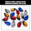 16-Piece Grenade Valve Cap, Dustproof Valve Cap, Metal Valve Nozzle,
