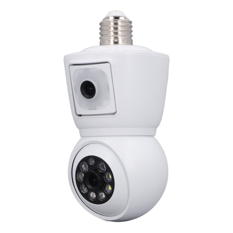 Dual Lens Security Camera 360 Degree Panoramic WiFi Indoor Surveillance