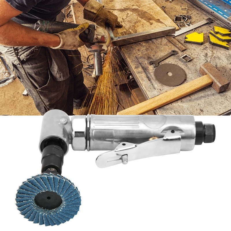 Engraving Machine 90° Bend Angle Pneumatic Grinding Polishing Tool with