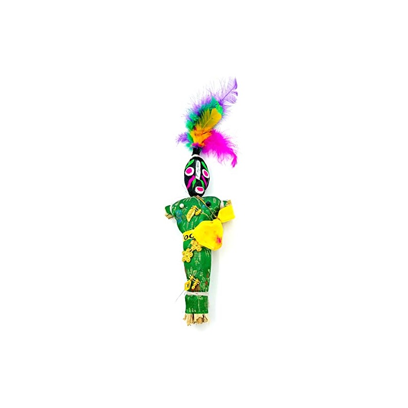 Voodoo Doll Money Green Wealth Luck Prosper Spells Magic New
