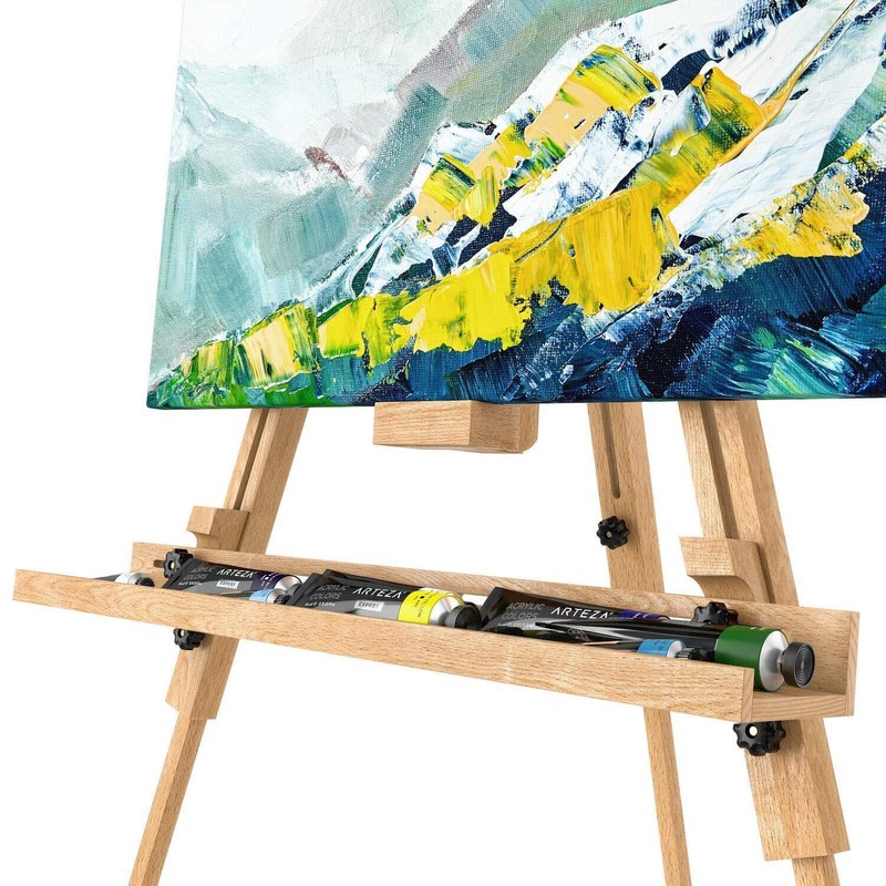 Arteza Large Wooden Tripod Easel | 78”