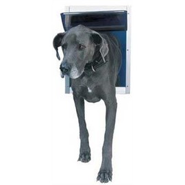 IDEAL PET PRODUCTS SINCE 1979 Perfect Pet Aluminum Pet Door, Medium, 7" x 11" Flap Size