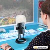 zealsound Microphone Furry Windscreen for Blue Yeti, Microphone Foam Cover