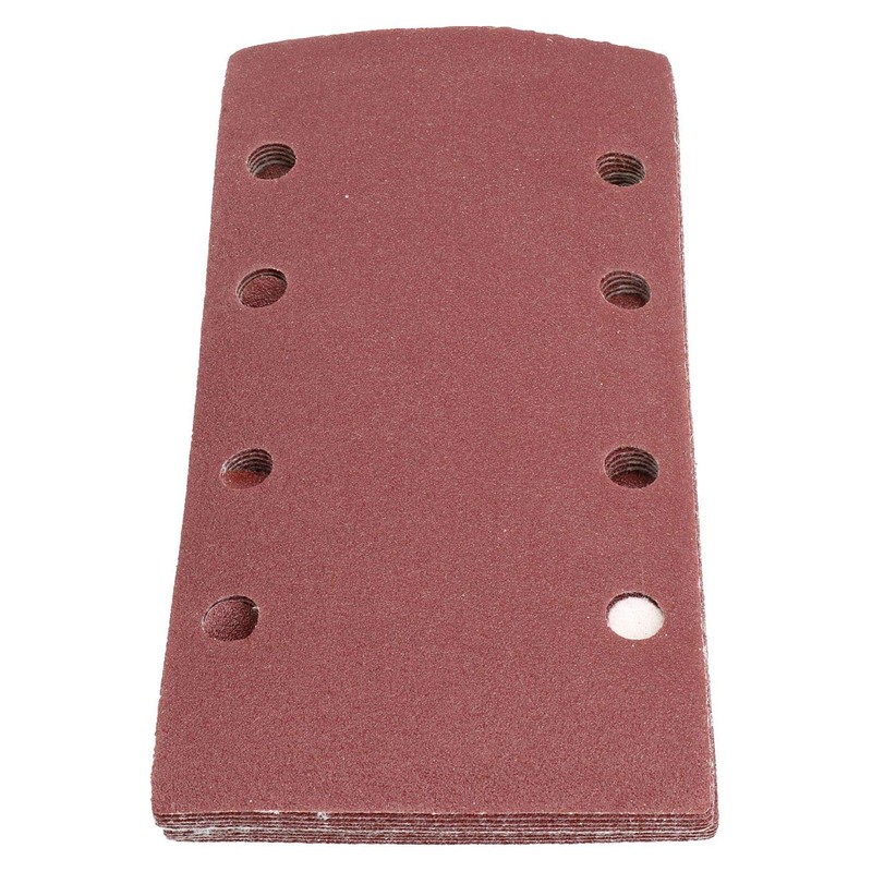 Hook/Loop 1/3 Sheet Sanding Sander Sandpaper Pads 20 Pack 120