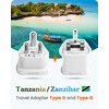 LENCENT Type D and G Travel Adapter Plug Adapter for