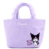 Yasuda Tsusho Sagara Embroidery Organza Ruffle Bag Chromi Ruffle BAG105