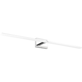 ZUZITO 48 inch Vanity Lights - Chrome Bathroom Light Over Mirror Dimmable Modern LED Vanity Lighting Fixtures Cool White 6000K
