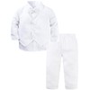 Christening Outfit for Baby Boys Formal Outfit Tuxedo Suit 18-24