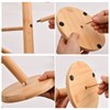 Chstarina Wooden Cup Stand, Bamboo Wooden Cup Holder, Pretzel Holder,