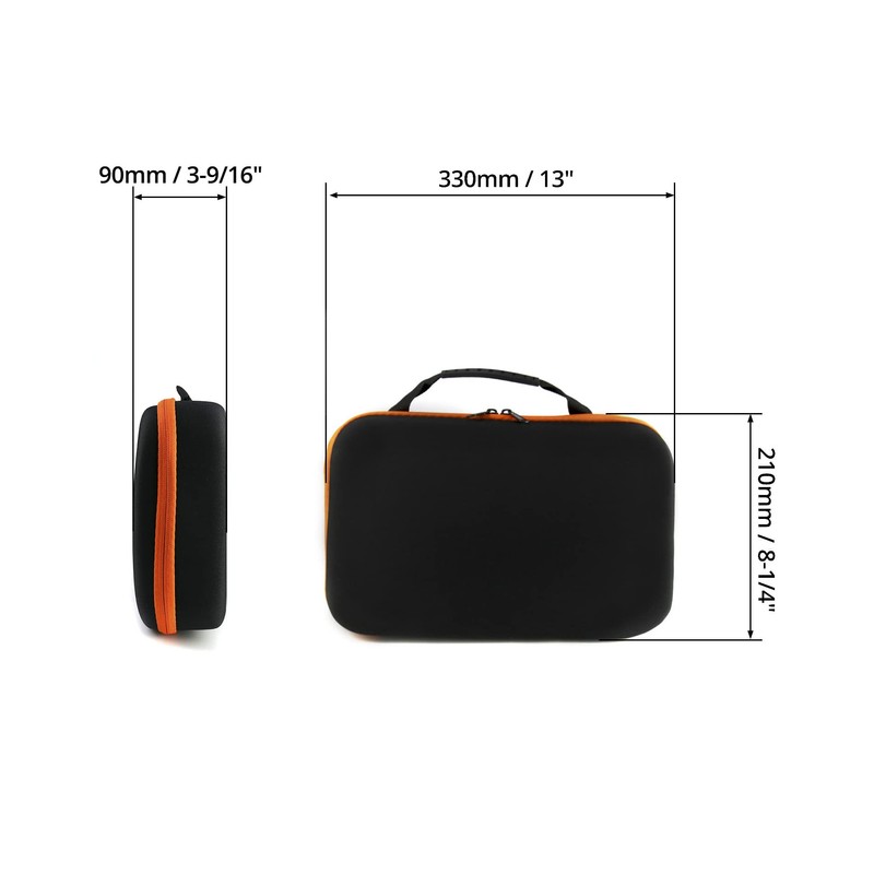 QWORK Hard Storage Tools Case Replacement, for Store Electric drill
