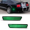 AreLokpri Side Marker Lights LED Compatible With 2005-2009 Ford Mustang,