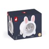 Janod - Wooden Bunny Money Box for Children - Transparent
