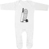 Azeeda 0-3 Monate 'Grundlegende Cricket-Ausrüstung' Baby Strampler/Schlafanzug (SS00105600)
