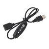USB5V Thermostat Extension Cord Male in Female Out Flexible PVC
