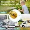 AQUA CREST Flexible Hose Protector-Eliminates Hose Crimping and Straining at