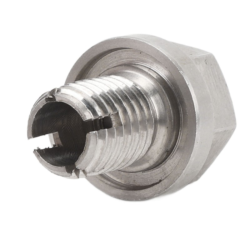 Piggyback Oil Drain Plug Stainless Steel Oversize Self Tapping Oil