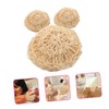 FOMIYES 9pcs Sisal Bath Scrubber Gentle Exfoliating Shower Foaming for