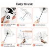 Defresit 1 Pc Clear Umbrellas for Wedding, 38.6'' Folding Transparent