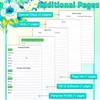 Password Keeper Book with Alphabetical tabs, Hardcover Small Password Books