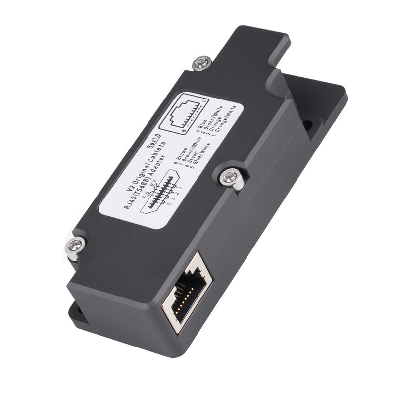 Ethernet Adapter with CAT 8 Cable T568B Pin Fast Connection