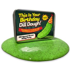 Birthday Bliss Dill Dough Fidget Putty - Sensory Toy for Stress Relief - Squeeze, Stretch, and Relax - Great Gift Idea