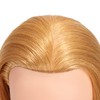 24"-26" 100% Human Hair Mannequin Training Head - Cosmetology Manikin