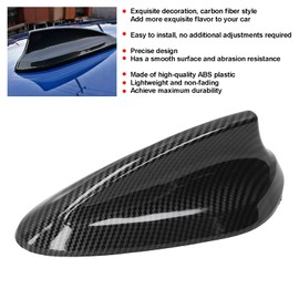 Shark Fin Antenna, Car Carbon Fiber Style Antenna Shark Fin Cover Trim Fit for F22 F30 F35 F34 F32 F33 F80