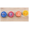 YeahiBaby Wooden Spinner Traditional Wooden Toy Children Set of 4