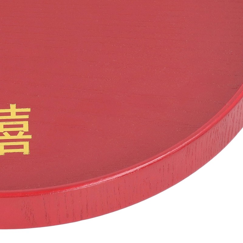 Wood Serving Tray Decorative Serving Platter Snack Fruit Plate for