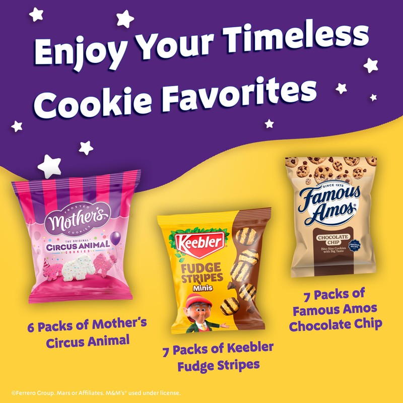 Assorted Cookie Classics Variety Pack - Mother’s Circus, Keebler Fudge