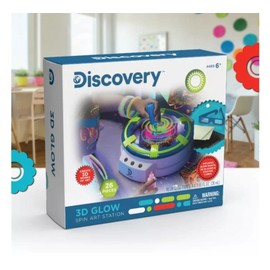 Discovery™ Kids 3D Spin Art Light-Up Swirl Design