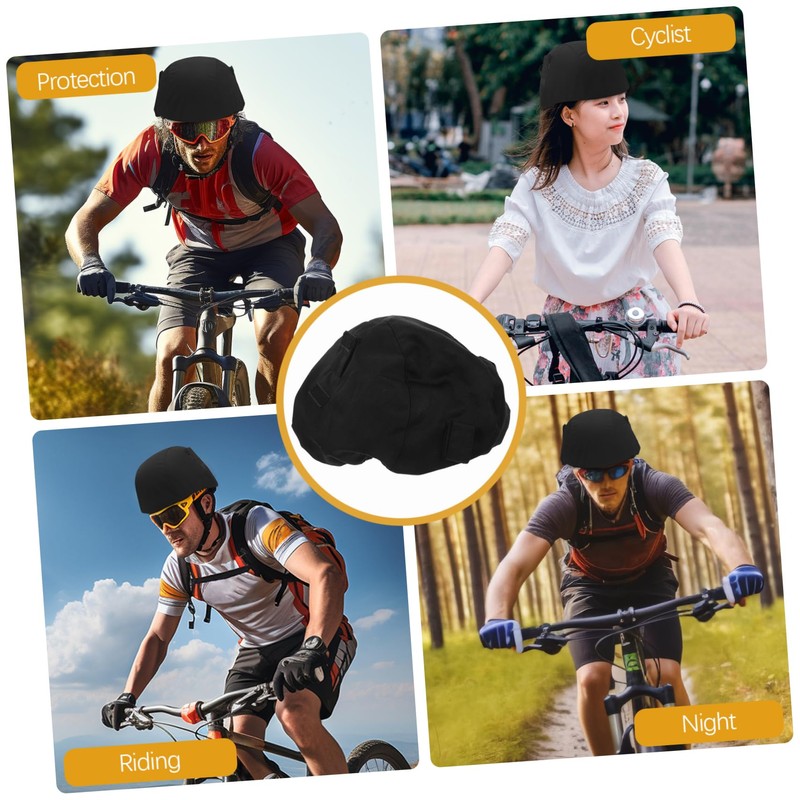 BESPORTBLE Elastic Bike Helmet Sleeve Reflective Helmet Cover Breathable Night