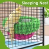 KATUMO Bird Nest, Small Parrot Breeding Bed for Budgie, Parakeet,