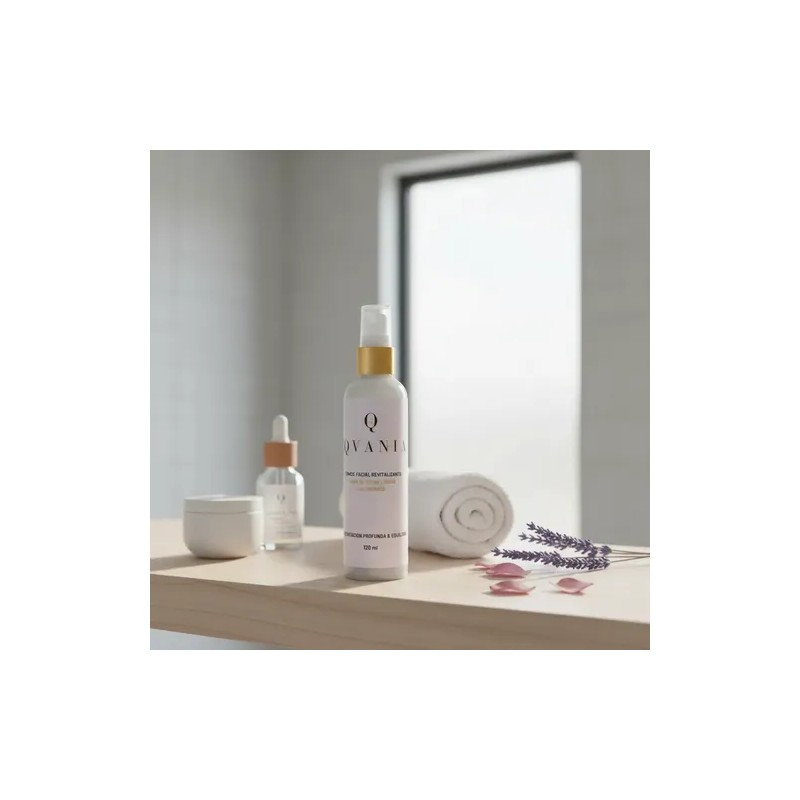 Tónico Facial Qvania Rosa Y Colágeno 120ml