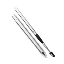 Ipetboom 2pcs Eyelash Curling Brush Durable Mascara Applicator Eyebrow Wand for Natural Lash Styling Portable Eye Makeup Tools for Types and Lengths