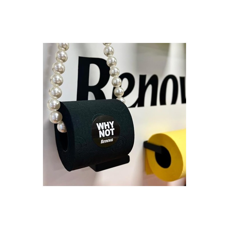 Renova Black Label, Papel Higienico Negro