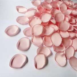 DJBM Silk Rose Petals 200PCS Flower Girl Scatter Petals for Wedding Flower Decoration Baby Pink