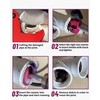 7 Pcs PVC Pipe Reamer Kit With 3/4 inch, 1