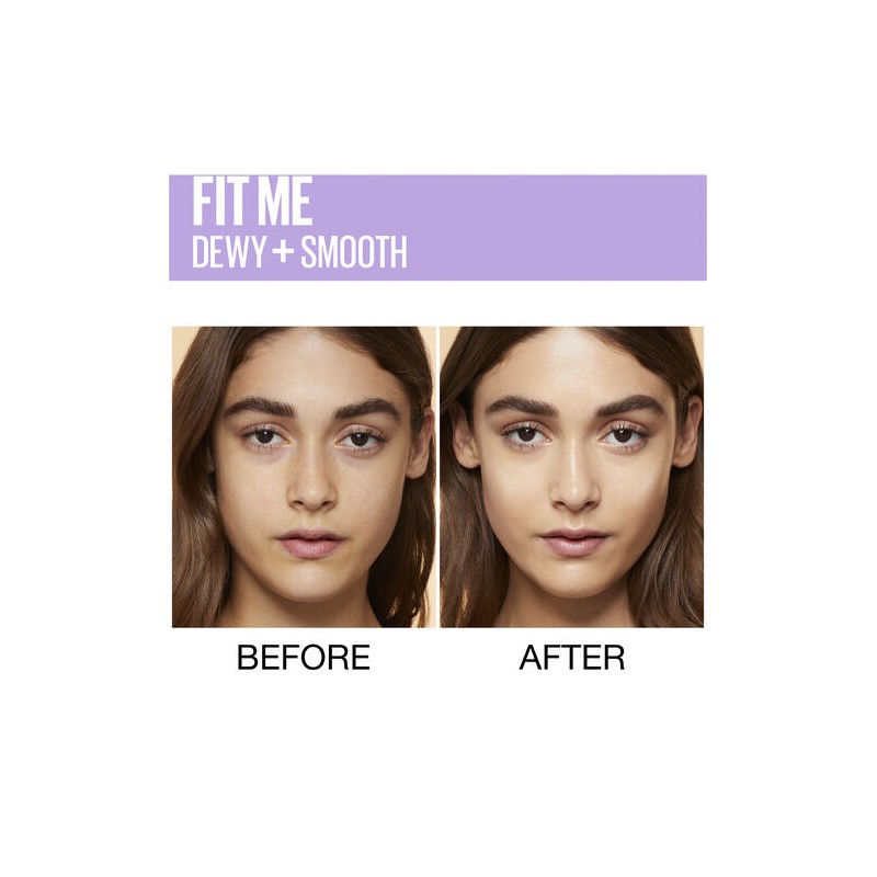 Maybelline Fit Me Dewy & Smooth Foundation 310 Sun Beige