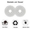 HACOBEST 12pcs Mop Pads for for Ecovacs Deebot t30s /T30s