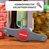 Westmark Multi-Opener, Rubber Inner Surface, 14 x 6 cm, Stainless
