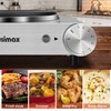 CUSIMAX Electric Hot Plate 1500W Single Burner Cast Iron Hot