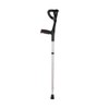VISIONU Lightweight Foldable Forearm Crutch, Aluminum Walking Stick,Height Adjustable, Ergonomic